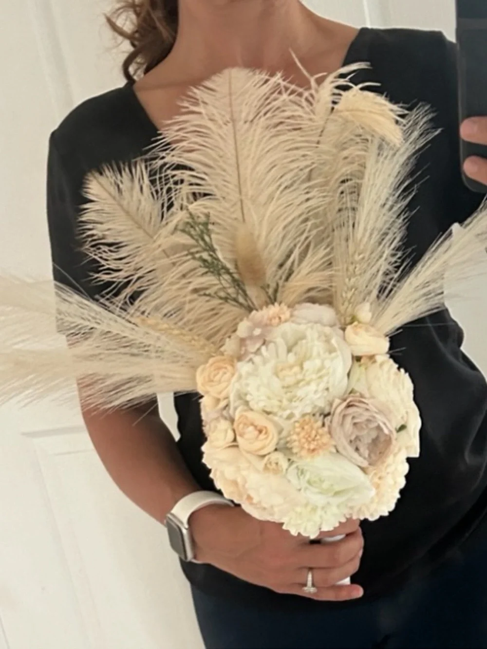 Handmade realistic bridal bouquet Forever Flowers! Keep for after your wedding